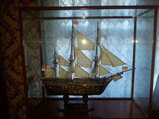Продается деревянная модель корабля «Баунти» ручной работы. Алматы