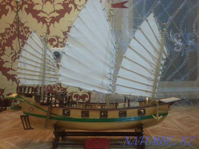 For sale wooden model of the ship 