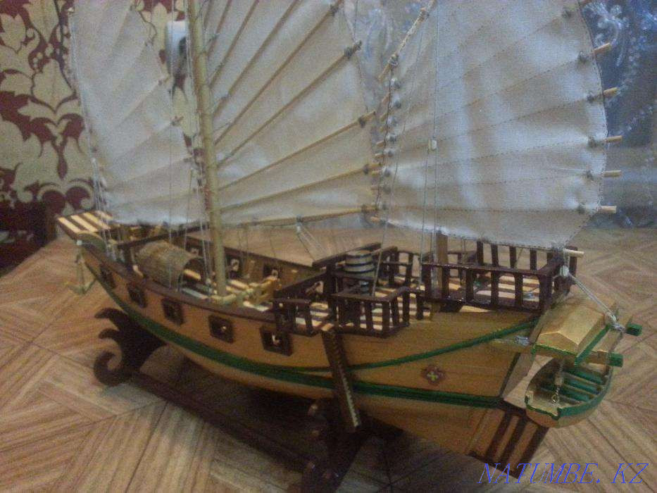 For sale wooden model of the ship 