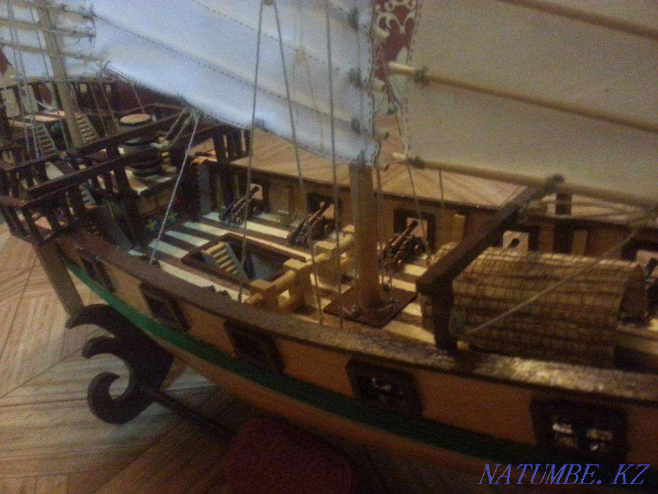 For sale wooden model of the ship 