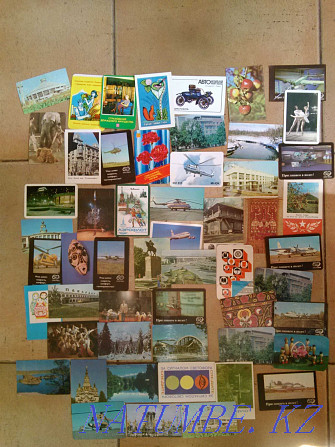 Soviet calendars (200 pieces). Almaty - photo 4