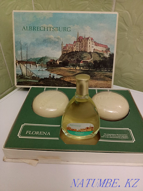 Духи, набор парфюмерный, производства ГДР, винтаж, раритет, редкость Алматы - изображение 3