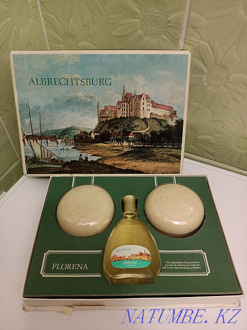 Духи, набор парфюмерный, производства ГДР, винтаж, раритет, редкость Алматы - изображение 2