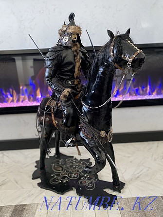 Souvenir leather horse Almaty - photo 3