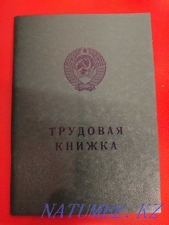 Продам Трудовую книжку Советскую Алматы - изображение 1