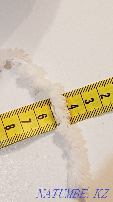 Плюшевая пряжа белая Алматы - изображение 2