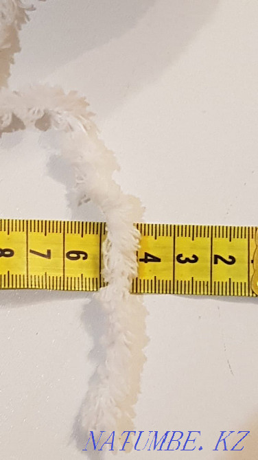 Плюшевая пряжа белая Алматы - изображение 3