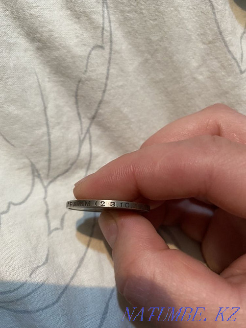 монета, серебреник Алматы - изображение 3