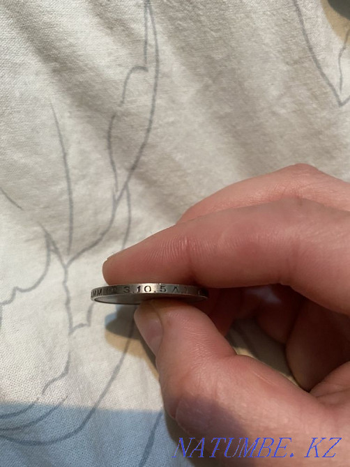 монета, серебреник Алматы - изображение 2