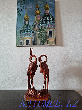 Сувениры из дерева Аисты Алматы - изображение 4