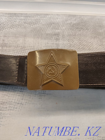 I will sell a belt soldier's army of the USSR. I will send by mail Almaty - photo 2