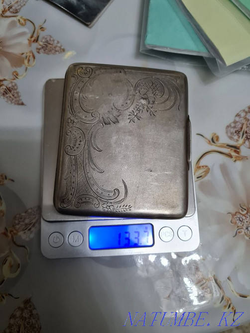 I will sell a silver cigarette case 19th century 84 tests. Almaty - photo 2