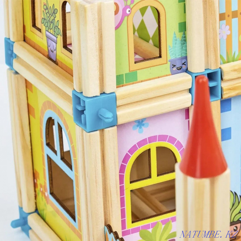 Деревянный конструктор Замок Алматы - изображение 6