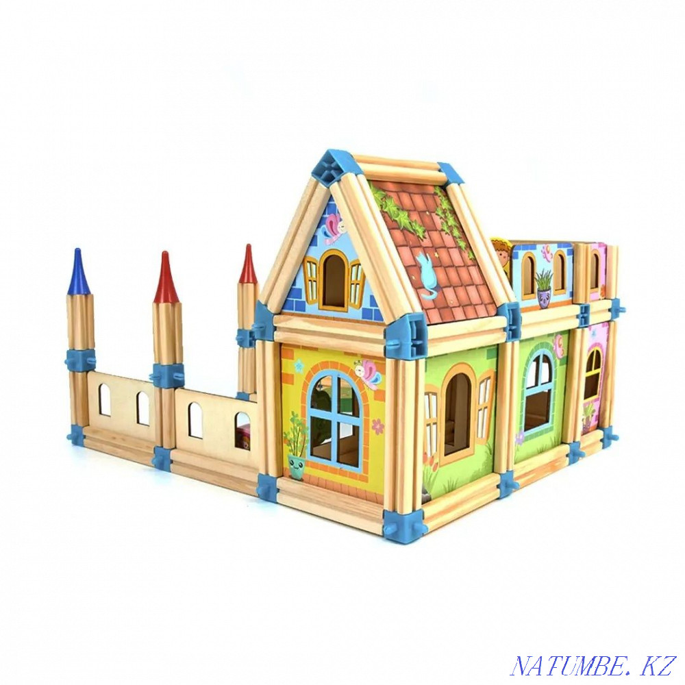 Деревянный конструктор Замок Алматы - изображение 5