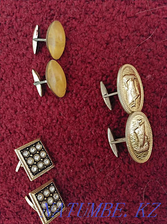 Soviet cufflinks Almaty - photo 2