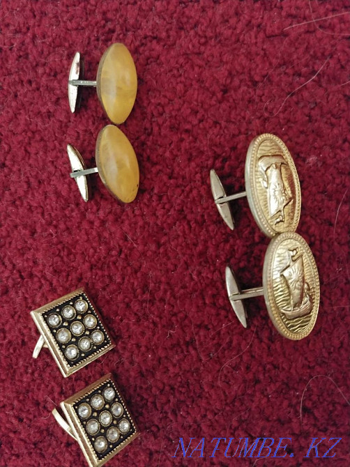 Запонки советских времен Алматы - изображение 2