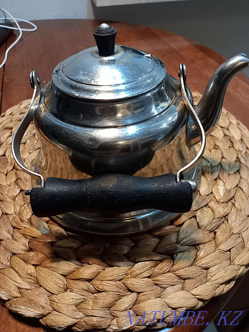 Чайник латунный антикварный упк автоштамп москва Алматы - изображение 2