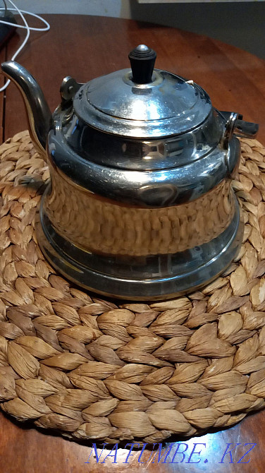 Чайник латунный антикварный упк автоштамп москва Алматы - изображение 1