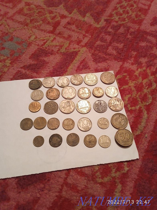 Продам советские монеты разных годов прошлого столетия Алматы - изображение 1