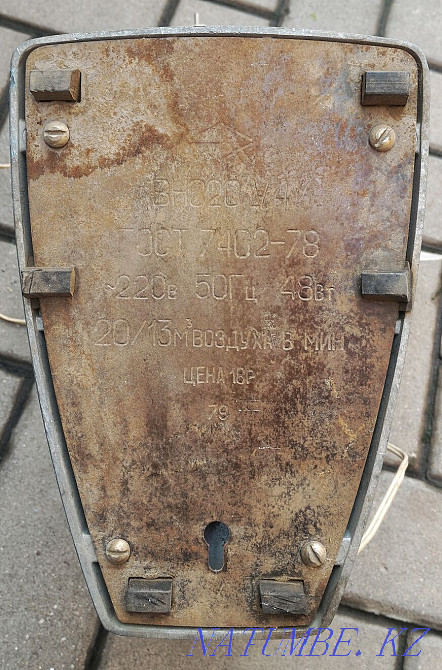 Ретро вентилятор времен СССР Алматы - изображение 3