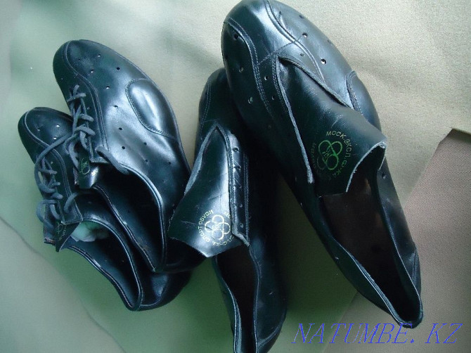 Unique Shoes Moscow USSR Olympic Leather Nature Collectible Almaty - photo 3