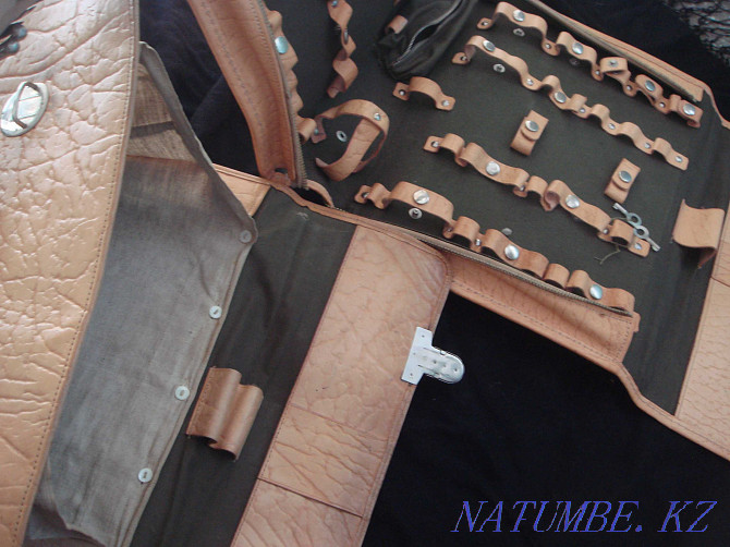 WICO Czechoslovakia vitage 1960 briefcase cowhide leather NEW with locks Almaty - photo 1