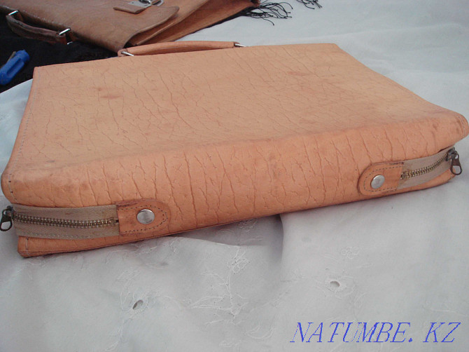 WICO Czechoslovakia vitage 1960 briefcase cowhide leather NEW with locks Almaty - photo 7