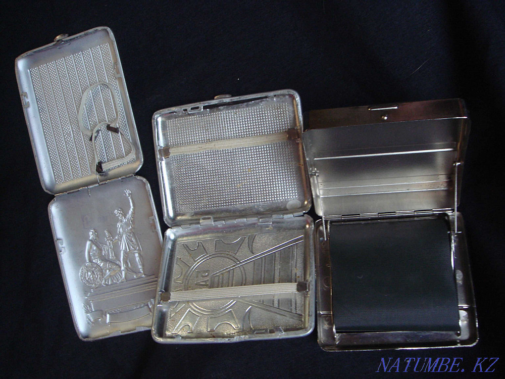 Портсигар 50-х годов прошлого века антикварный в отличном состоянии Алматы - изображение 5