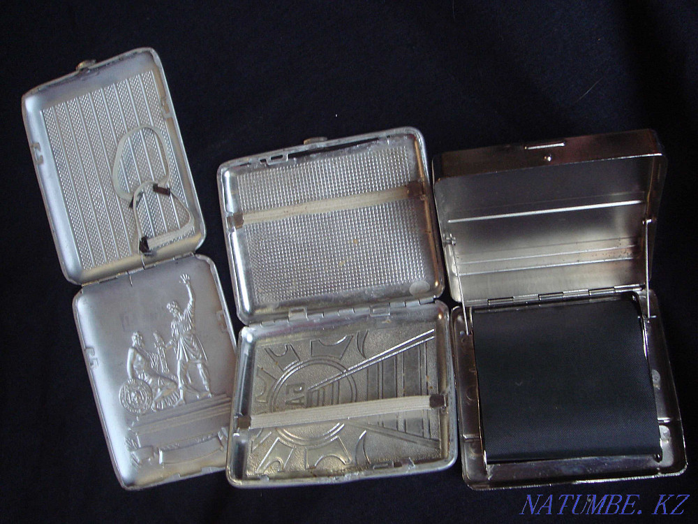 Портсигар 50-х годов прошлого века антикварный в отличном состоянии Алматы - изображение 6