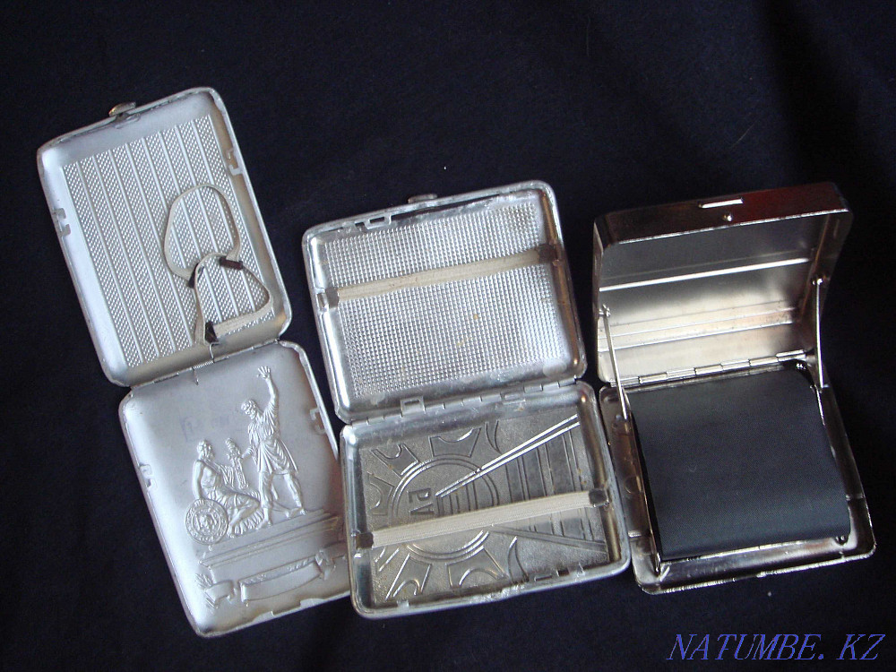 Портсигар 50-х годов прошлого века антикварный в отличном состоянии Алматы - изображение 7