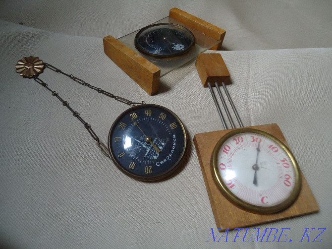 Three (3) Thermometers Rarity of the USSR in working condition Almaty - photo 7