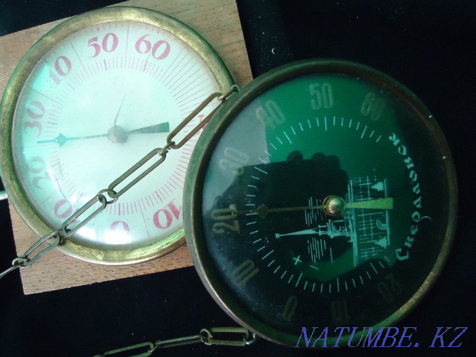 Three (3) Thermometers Rarity of the USSR in working condition Almaty - photo 6