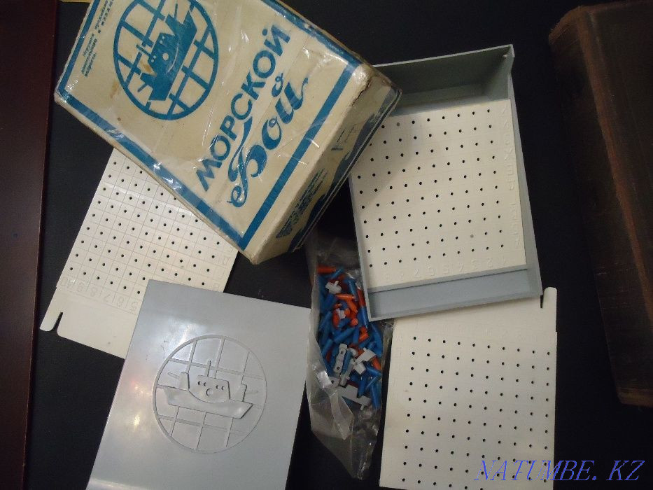 Sea Battle Game Rarity of the USSR 1985 in a box Almaty - photo 5