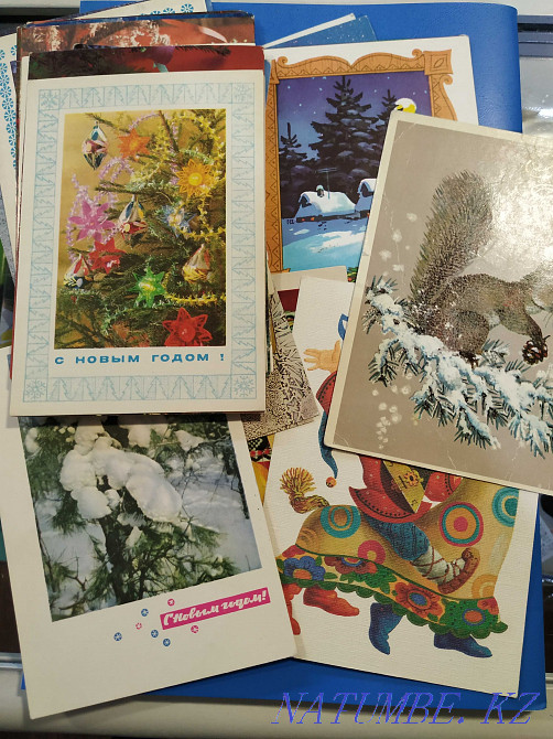 Открытки советские СССР, чистые Алматы - изображение 1