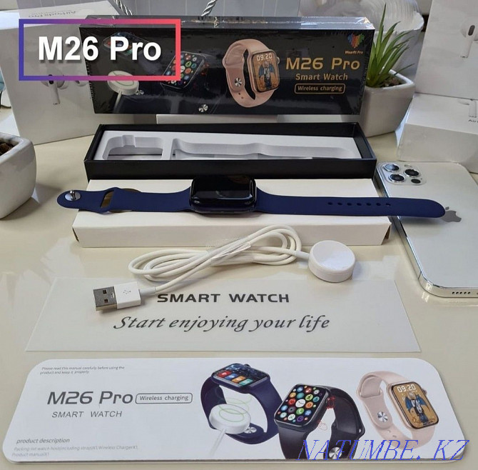 Apple watch 6 W26+ and other luxury smart fitness watches at a low price Ust-Kamenogorsk - photo 3