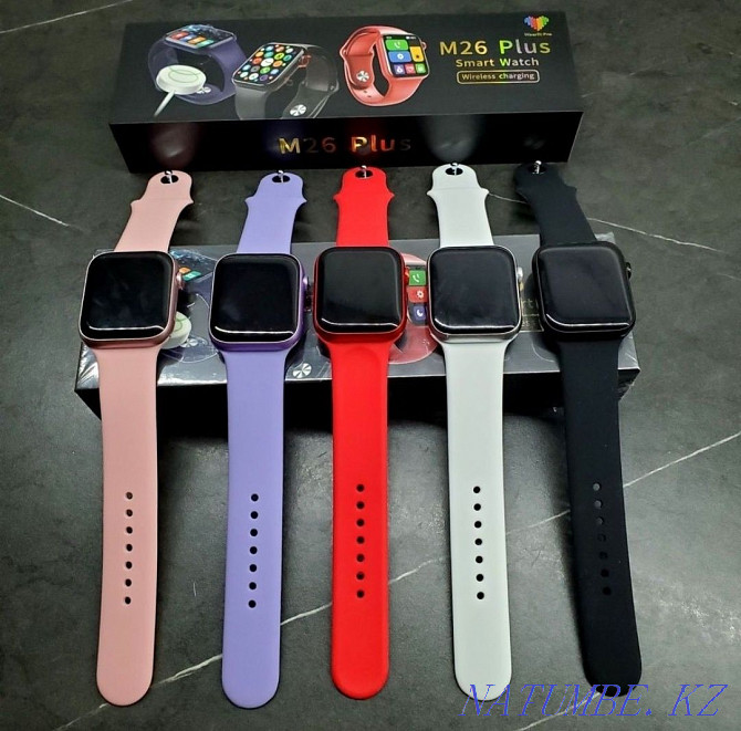 Apple watch 6 W26+ и др люксовые смарт фитнес часы по низкой цене Усть-Каменогорск - изображение 1
