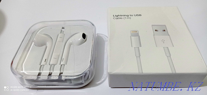 Headphones for iPhone and USB cable Ust-Kamenogorsk - photo 1