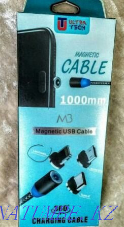 iPhone-ға арналған магниттік кабель  Өскемен - изображение 2