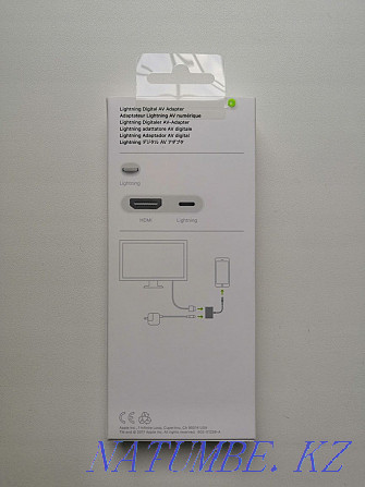 Lightning digital av adapter Apple. Original Ust-Kamenogorsk - photo 2