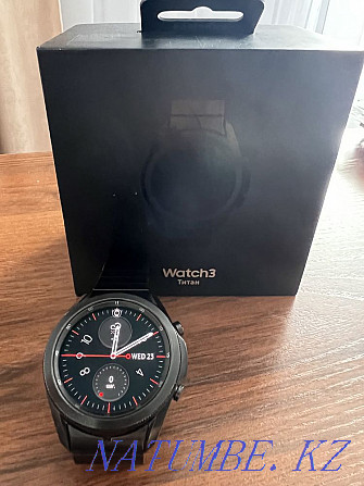 Смарт часы Samsung Galaxy Watch3 Titan Black Усть-Каменогорск - изображение 1