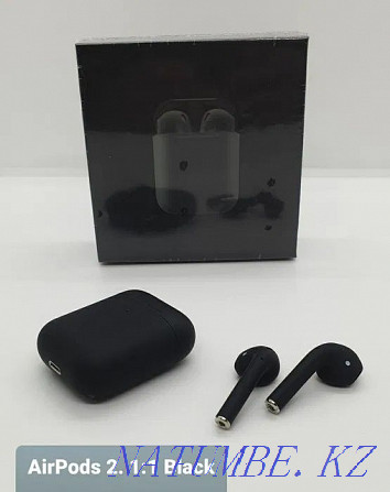 Apple Airpods 3, Airpods PRO, Airpods 2, white, black Lux premium Ust-Kamenogorsk - photo 5