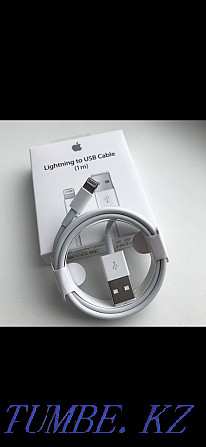 Charging iPhone ORIGINAL WARRANTY iPhone cable usb lightning cable cord Ust-Kamenogorsk - photo 1