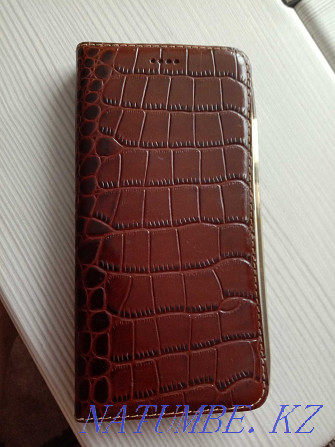 Genuine leather flip case for Lenovo P2 smartphone Ust-Kamenogorsk - photo 4