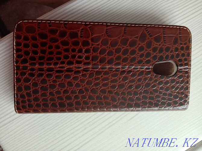 Genuine leather flip case for Lenovo P2 smartphone Ust-Kamenogorsk - photo 3