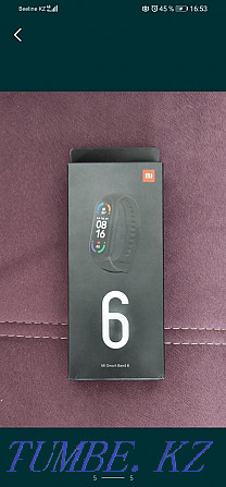 Mi band 6 Global, (тексеру үшін сериялық нөмірі бар)  Өскемен - изображение 2