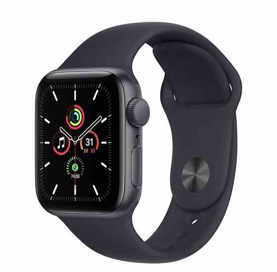 Часы Apple Watch SE 40mm Space Gray Alu Black Sport Band GPS Усть-Каменогорск