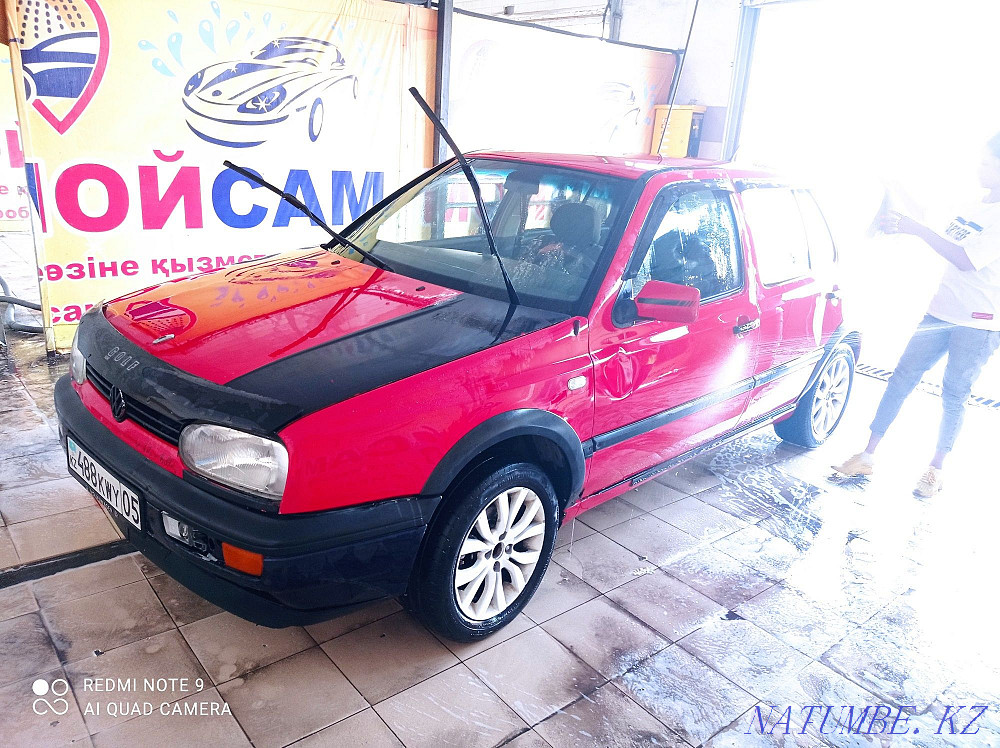 Volkswagen golf 3 1996 automatic Almaty - photo 3