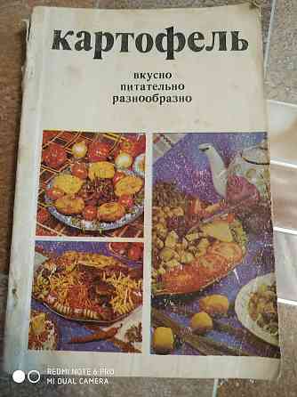 Книга "Картофель :вкусно, питательно, разнообразно" СССР Петропавловск
