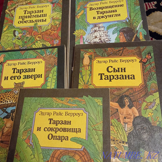 5 Books by Edgar Rice Burroughs Pavlodar - photo 1