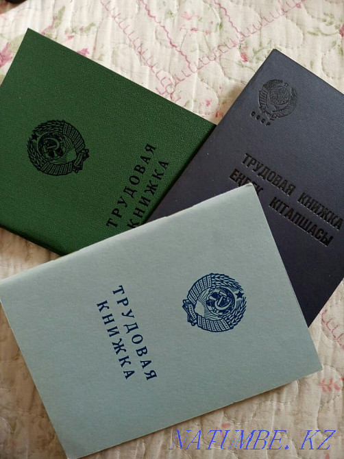 Original new soviet work books Almaty - photo 1